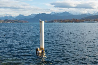 İsviçre Alpleri Lucerne Gölü - Lucerne, İsviçre