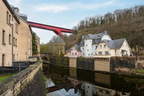 Мост Великой Княгини Шарлотты Люксембург Люксембург — стоковое фото