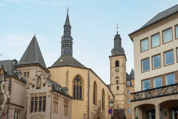 Gereja Michael Luxembourg City Luxembourg — Stok Foto