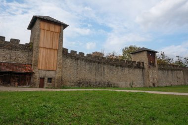 Burgerwehr Kalesi - Monchsberg 'deki Ortaçağ Şehir Duvarları - Salzburg, Avusturya