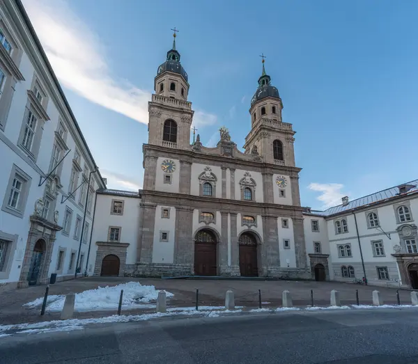 Jesuitkyrkan Innsbruck Österrike — Stockfoto