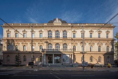 Innsbruck, Avusturya - 14 Kasım 2019: Ferdinandeum - Tyrolean Devlet Müzesi - Innsbruck, Avusturya