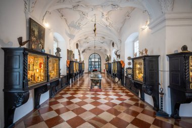 Salzburg, Austria - Nov 09, 2019: Chamber of Art and Wonders part of DomQuartier Museums - Salzburg, Austria clipart