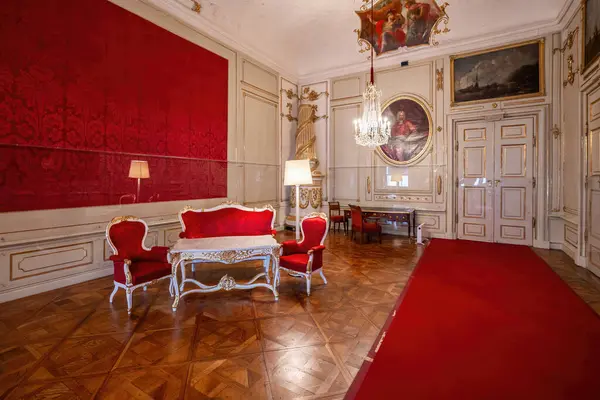 Salzburg Austria Lis 2019 Study State Rooms Residenz Part Domquartier — Zdjęcie stockowe