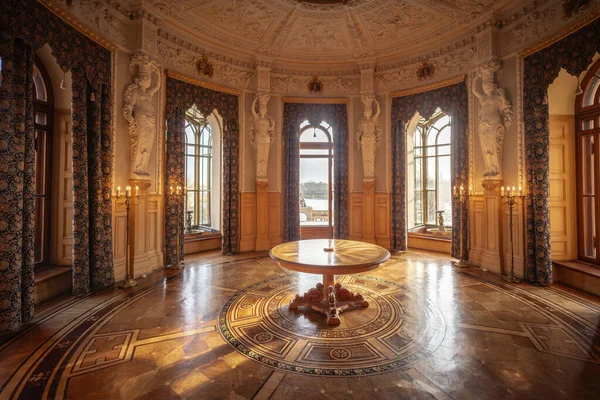 stock image Schwerin, Germany - Jan 05, 2020: Flower Cabinet at Schwerin Castle Interior - Schwerin, Germany