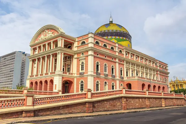 stock image Amazonas Theatre - Manaus, Amazonas, Brazil