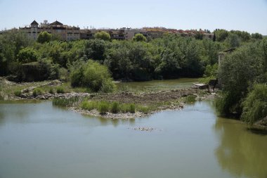 Guadalquivir Nehri Cordoba, İspanya