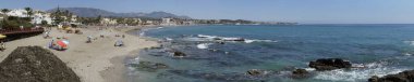 2023.04.08 - İspanya, Endülüs, Cala de Mijas - deniz kıyısı ve sahil manzarası