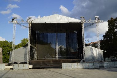 Boş sahne - ön görünüm