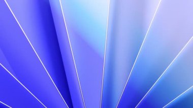 Düz çizgileri olan soyut geometrik mavi arkaplan - 3840 x 2160 px)