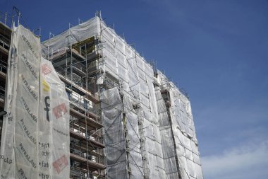 Varşova, Polonya, 3 Mayıs 2024 inşaat halinde.