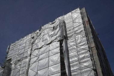 Varşova, Polonya, 3 Mayıs 2024 inşaat halinde.