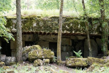Ketrzyn, Gierloz, Poland - May 11th 2024 - Wilhelm Keitel's bunker at Wolf's Liar