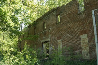 Gizycko, Polonya - 13 Mayıs 2024 - Eski Prusya Boyen Kalesi