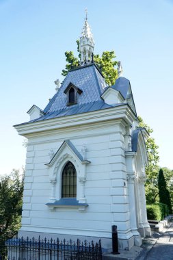 Vilnius, Litvanya - 7 Eylül 2023 - Rasos Mezarlığı 'ndaki mezar