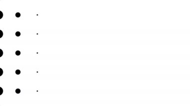 Yarım ton arkaplan - yatay geçiş maskesi - 4k animasyon (3840 x 2160 px)