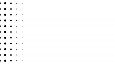 Yarım ton arkaplan - yatay geçiş maskesi - 4k animasyon (3840 x 2160 px)