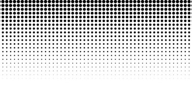 Birçok küçük noktalı dikey haftone gradyanı