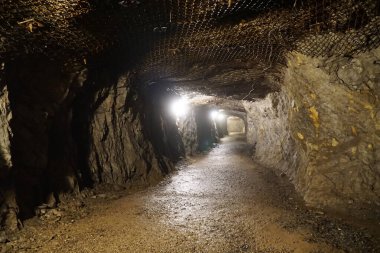 Osowka, Gluszyca, Polonya - 26 Ağustos 2024 - Nazi Reich gizli yeraltı kompleksi - Projekt Riese