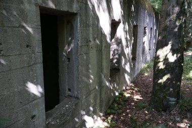 Osowka, Gluszyca, Polonya - 6 Ağustos 2024 - 3. Reich Nazi askeri üssü - Projekt Riese