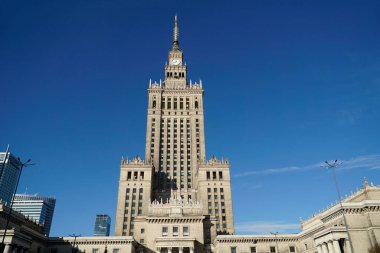 Varşova, Polonya, 7 Kasım 2024 - Kültür ve Bilim Sarayı