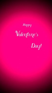 Sevgililer Günü kartında kalpler - 3D 4k animasyon (2160x3840 px)