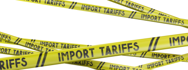 Sarı bantları içeri aktar - 3D illüstrasyon