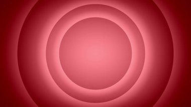 Kırmızı retro Fransızca son ekran - 4k animasyon (3840 x 2160 px)