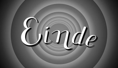 Hollandaca 'da son - klasik film ekranı