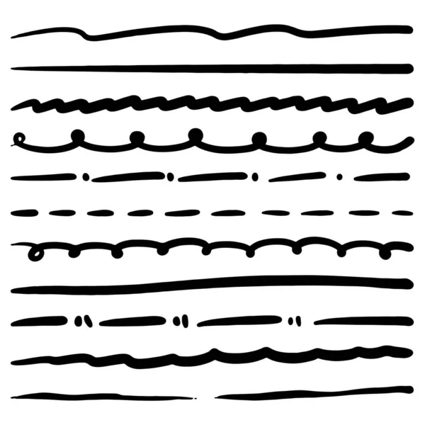 Набросок Каракули Стиль Ручки Кисти Векторной Иллюстрации Концепт Дизайна — стоковый вектор