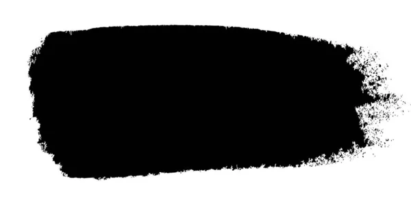 Пензлики Пензлі Лінії Чорна Фарба Гранж Ручний Намальований Графічний Елемент — стоковий вектор