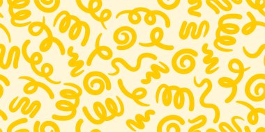 Çocuklar ya da moda tasarım için basit çocuksu çizim tarzı. Kusursuz desenli yaratıcı minimalist stil sanat arka planı.