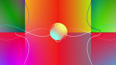 Şekil Tabaka Kompleks Dalga Canlandırması. TV ve film açılışları, başlıkları, kredileri vs. için bu klibi kullanın.