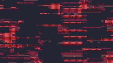 Hud Fui Şebeke Bilim-Kurgu Arkaplanı. VJ döngüleri, Arkaplan, Projeksiyonlar, Gece kulüpleri ve LED ekranlar için mükemmel.