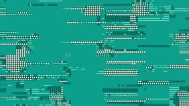 Hi-Tech teknolojisi Dijital Bilim Arkaplan Döngüsü. Sunumlar, arka planlar, dvd menüleri için mükemmel.