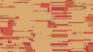 Siberuzay Yarım Tonlama Noktaları Soyut Fütürist Hi Tech Arka plan Döngüsü. Sunumlar, arka planlar, dvd menüleri için mükemmel.