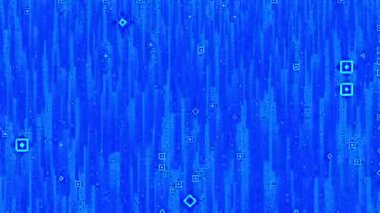 Dijital Bilimler Yüksek Teknolojili Arka plan Döngüsü. Sunumlar, arka planlar, dvd menüleri için mükemmel.