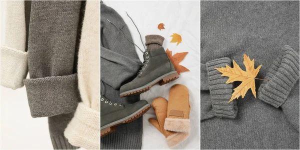 2015 Colgrage Photos Autumn Season Clothes Concept — 스톡 사진