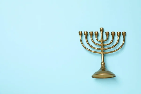 Konzept Des Jüdischen Feiertags Chanukka Raum Für Text — Stockfoto