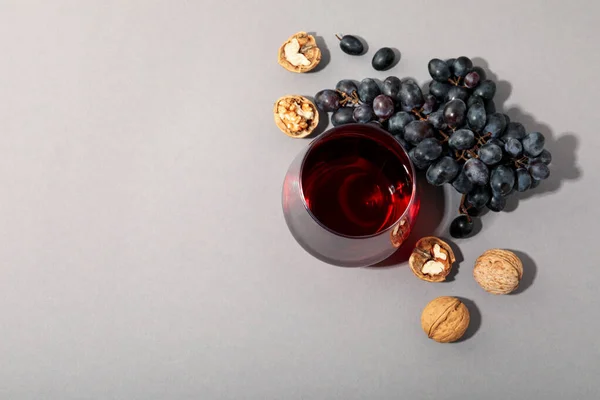 Concept Delicious Alcohol Drink Wine Space Text — Foto de Stock