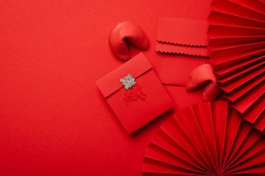 Mutlu Çin Yeni Yılı kavramı, metin için boşluk