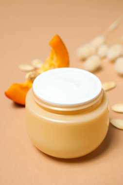 Farklı kozmetik ürünleri kavramı, Balkabağı kozmetiği