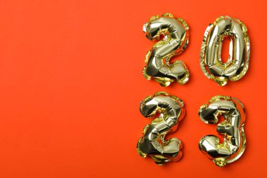 Concept of Happy New Year 2023, space for text