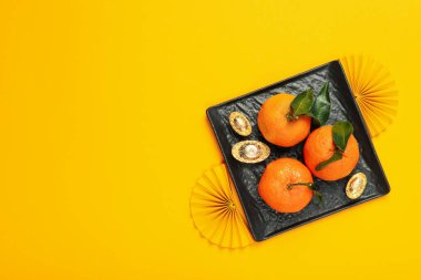 Mutlu Çin Yeni Yılı kavramı, metin için boşluk