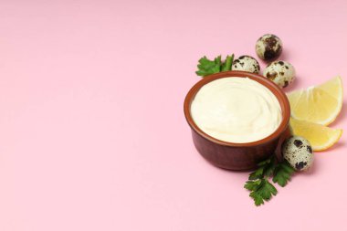 Sos kavramı, mayonez, metin için boşluk