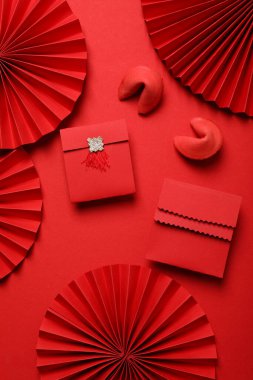 Mutlu Çin Yeni Yılı kavramı, üst görünüm