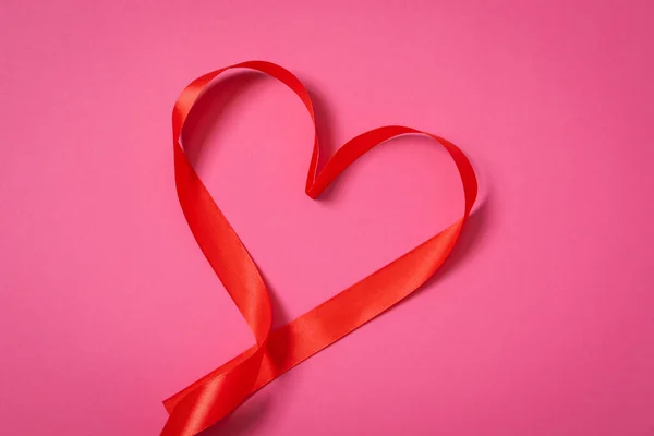 stock image Concept of Valentine's day, heart, top view