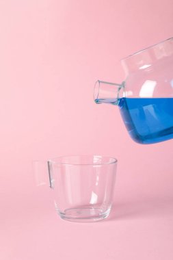 Concept of tasty hot drink, Anchan tea