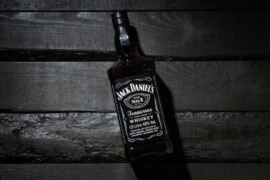 Odessa, Ukrayna, 03.11.2022: Alkol içeceği kavramı - Jack Daniels