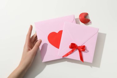 Sevgililer Günü konsepti, üst manzara